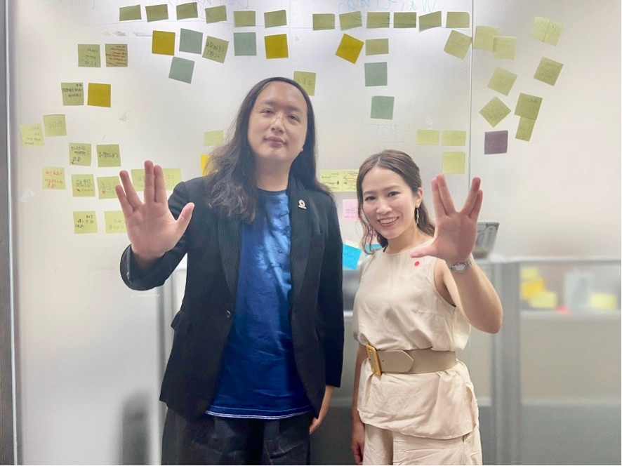 明太子 x Yaeko日台女生交換日記Vol.6 Yaekoさん出了一本「唐鳳」的書！